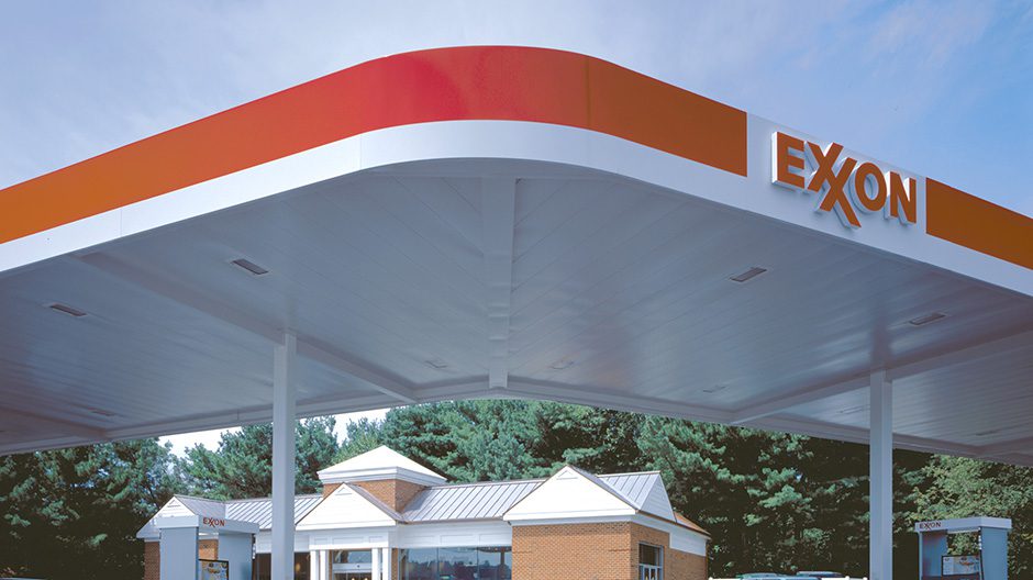 Exxon Fuel Canopy