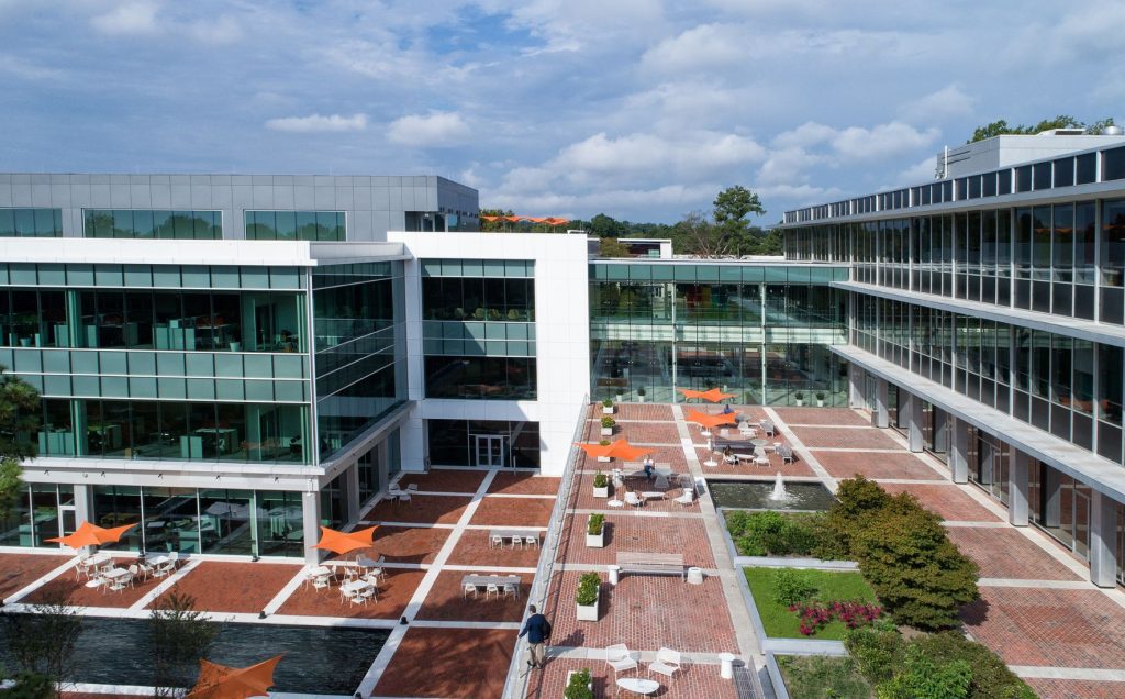 Altria HQ campus in Richmond with ALPOLIC finishes on envelope