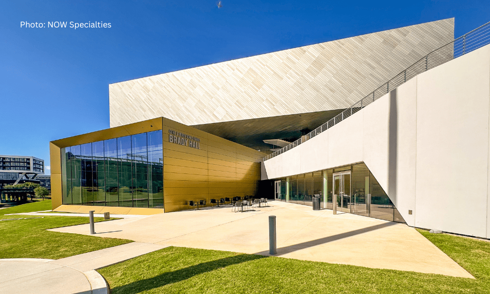 Medal of Honor museum and Brady Hall clad with ALPOLIC MCM