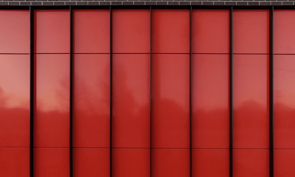 ALPOLIC Red MCM wall