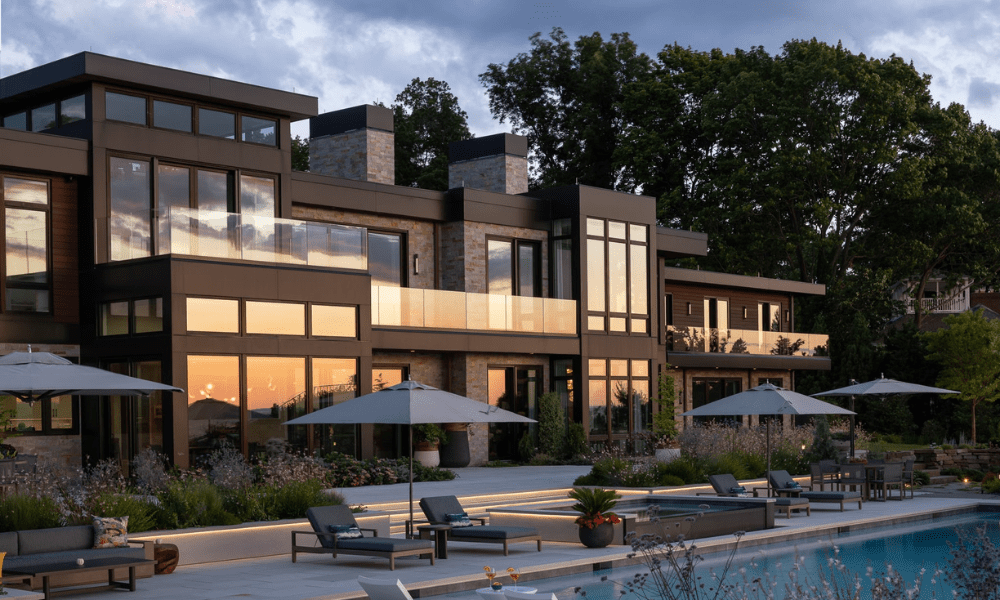 New York private home with ALPOLIC MCM full view