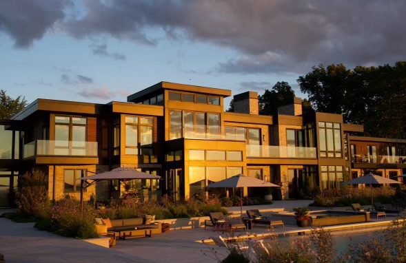 New York private home with ALPOLIC MCM